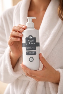 Tesori d'Oriente Balsam do ciała Muschio Bianco Białe Piżmo 400 ml